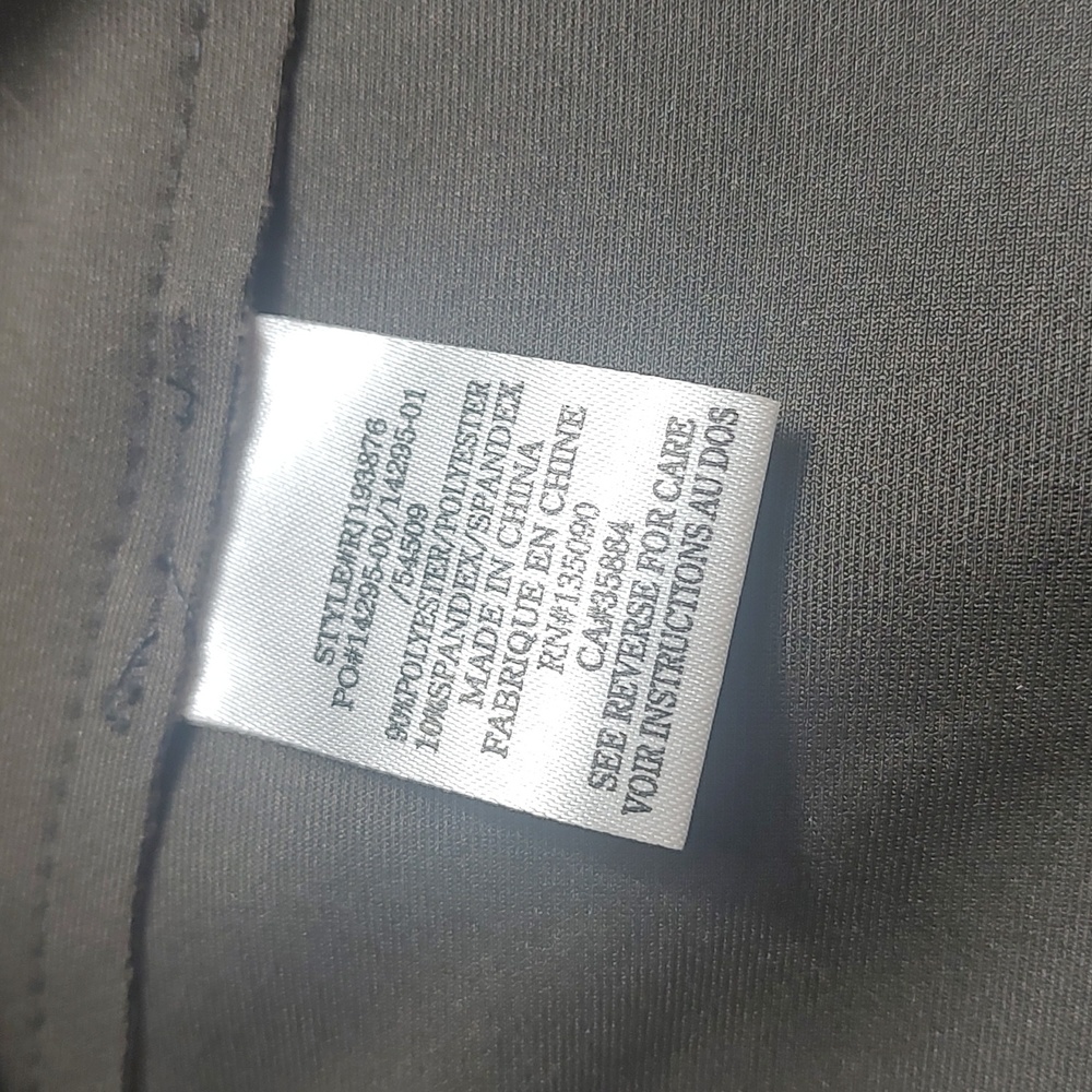 Rag Poets Soft Gray Polyester Spandex Night Out Jacket Coat Zip Up Size Small - Picture 6 of 11